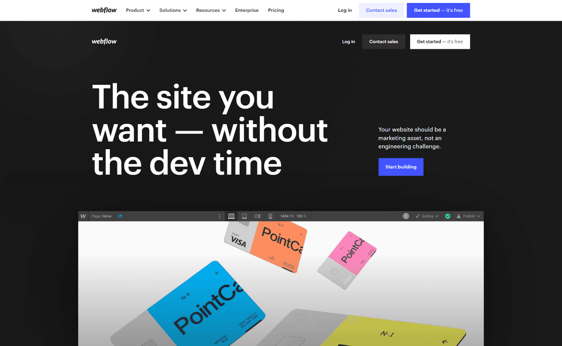 Webflow Website