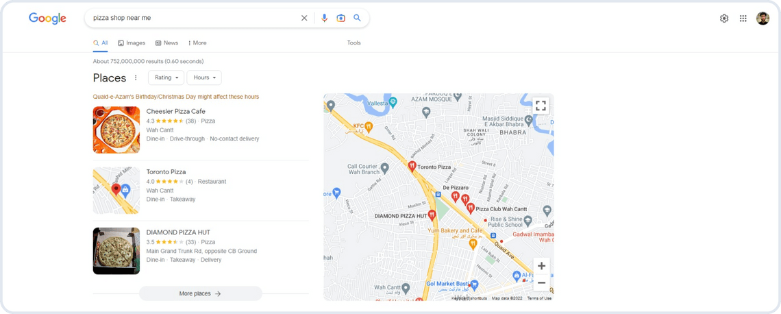 Google Businesses Near Me